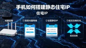 手机如何搭建静态住宅IP?一分钟免费切换IP属地教程-IP导航