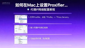 如何在Mac上设置Proxifier全局代理?-IP导航