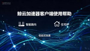 鲸云加速器客户端使用帮助:鲸云IP官方帮助文档&常见问题-IP导航