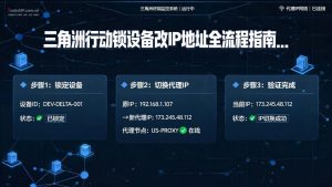三角洲行动锁设备改IP地址全流程指南 | 2026年防封实战攻略-IP导航