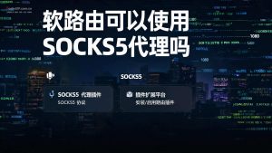 软路由可以使用SOCKS5代理吗？详细配置教程-IP导航